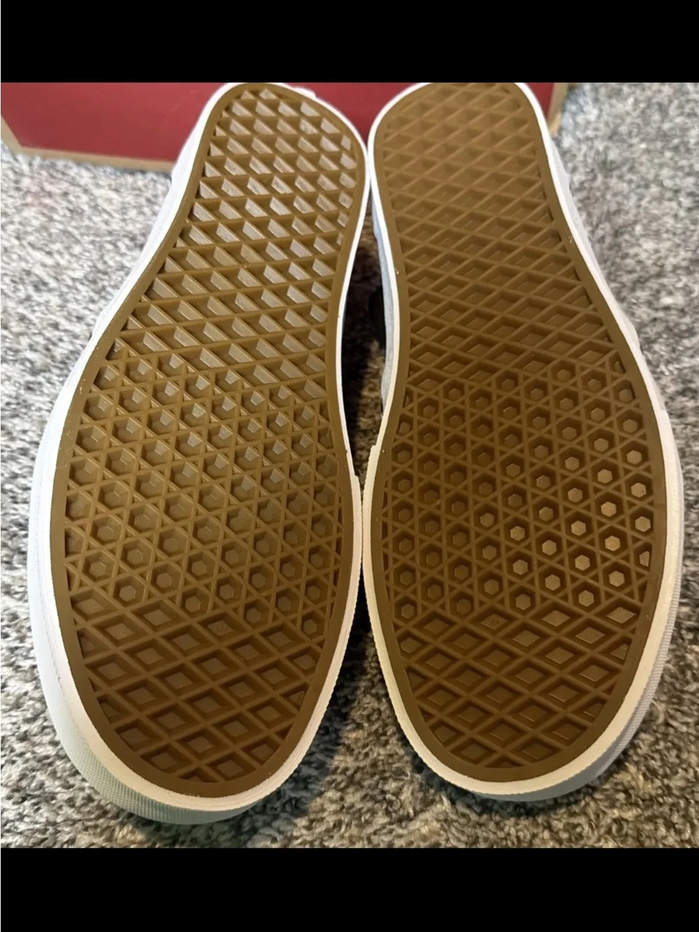 Vans Men’s Black Canvas Low-Top Sneakers with White Sole